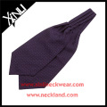 100% Handmade Jacquard Woven Fashion Tie Mens Silk Ascot Cravat